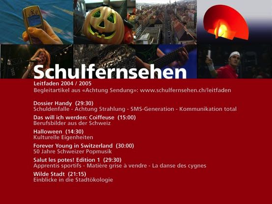 Schulfernsehen: 3000 DVDs für das Schweizer Fernsehen.